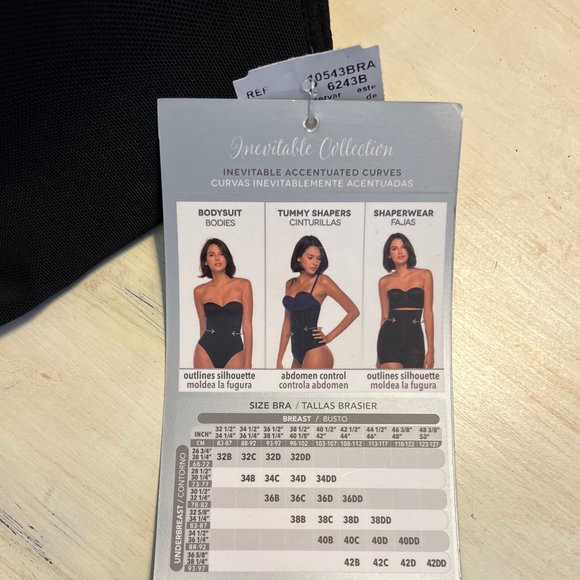 New Annette Convertible Strapless Full Bodysuit Tummy Shaper In Beige 36DD - Picture 9 of 9